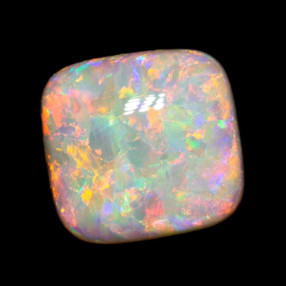 6.44 ct dark opal 12.5x11.9x5.8mm - Image 2