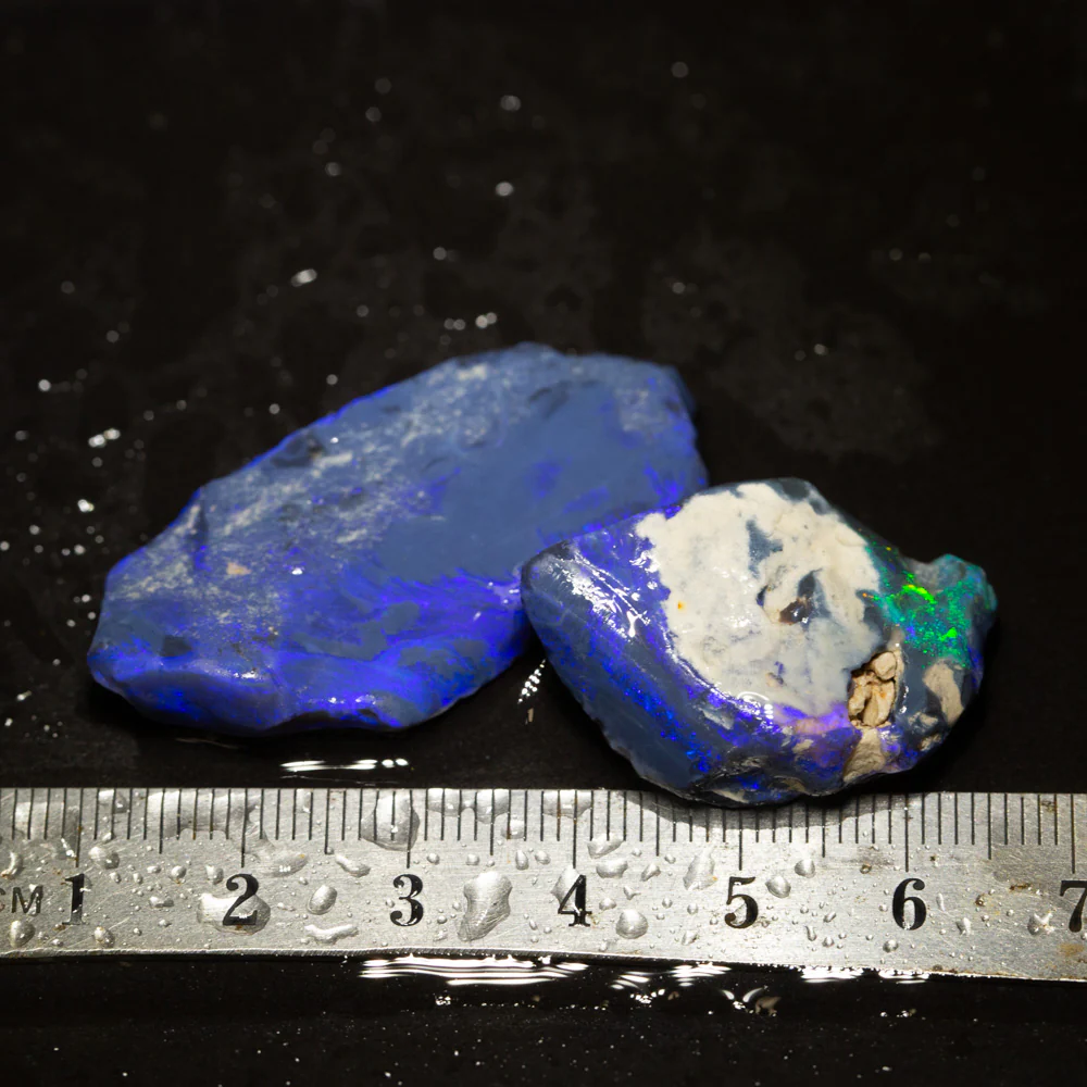 62 ct rough opal parcel 2pc