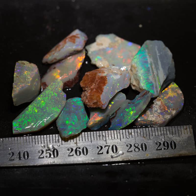 69 ct rough opal parcel 11 pieces