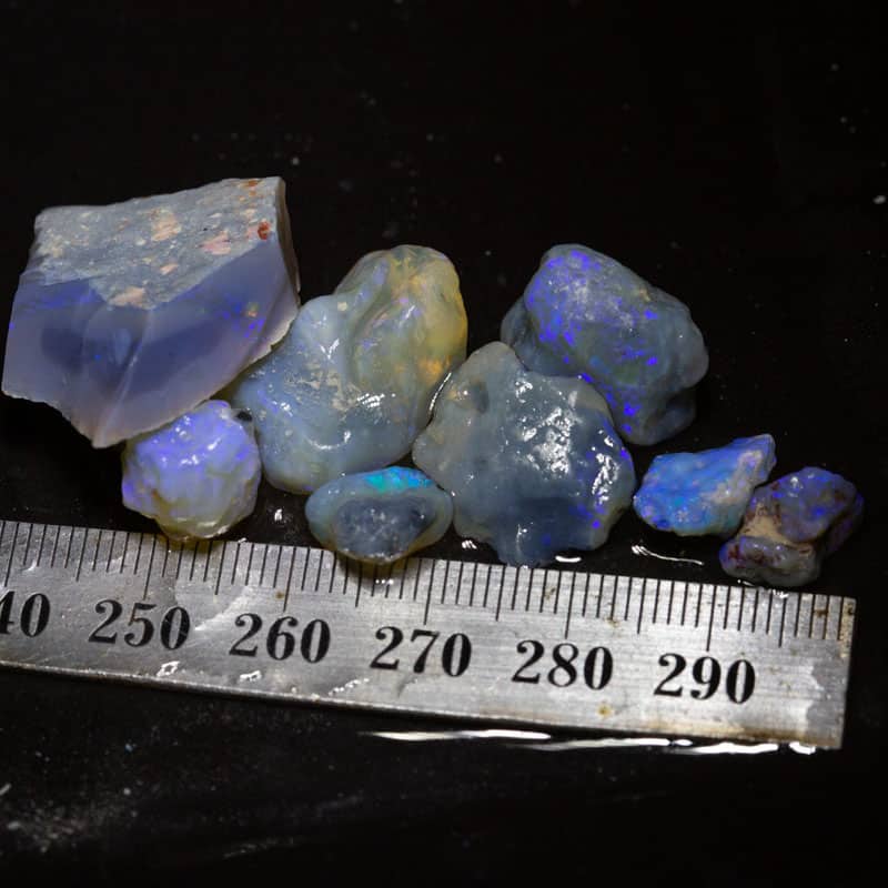 69 ct rough opal parcel 9 pieces