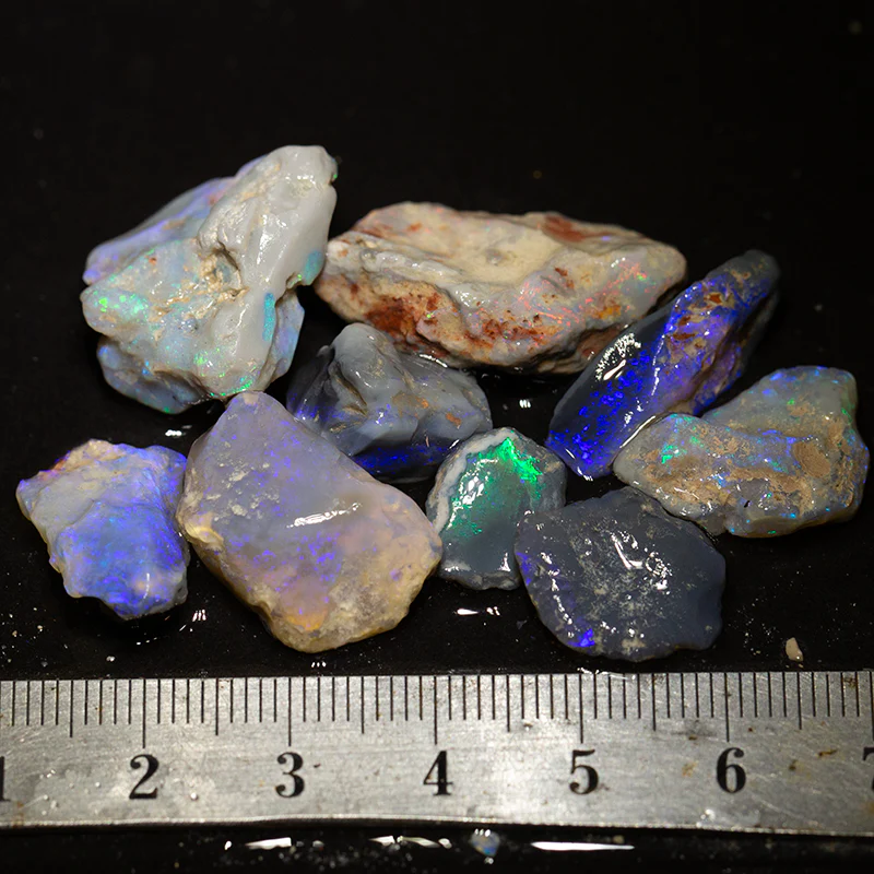 69 ct rough opal parcel 9pc