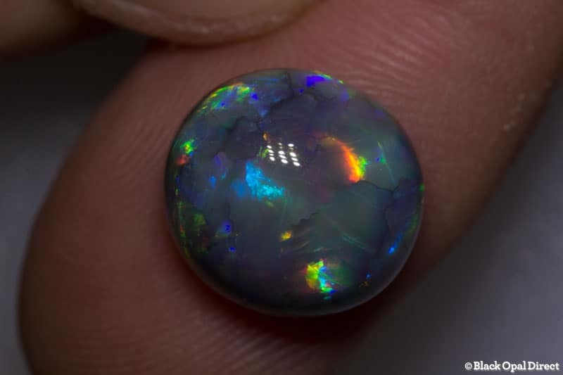 7.88 ct black opal 13x12x8mm - Image 4