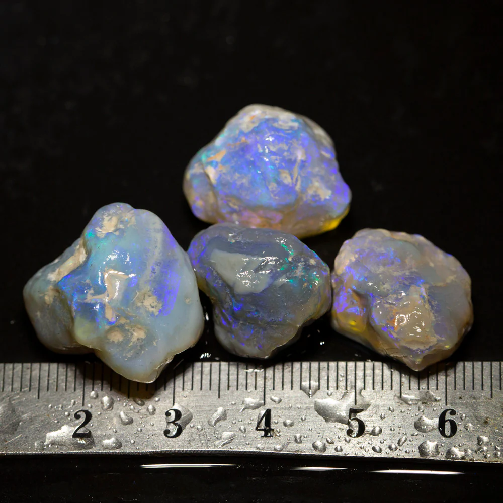 70 ct rough opal parcel 4pc