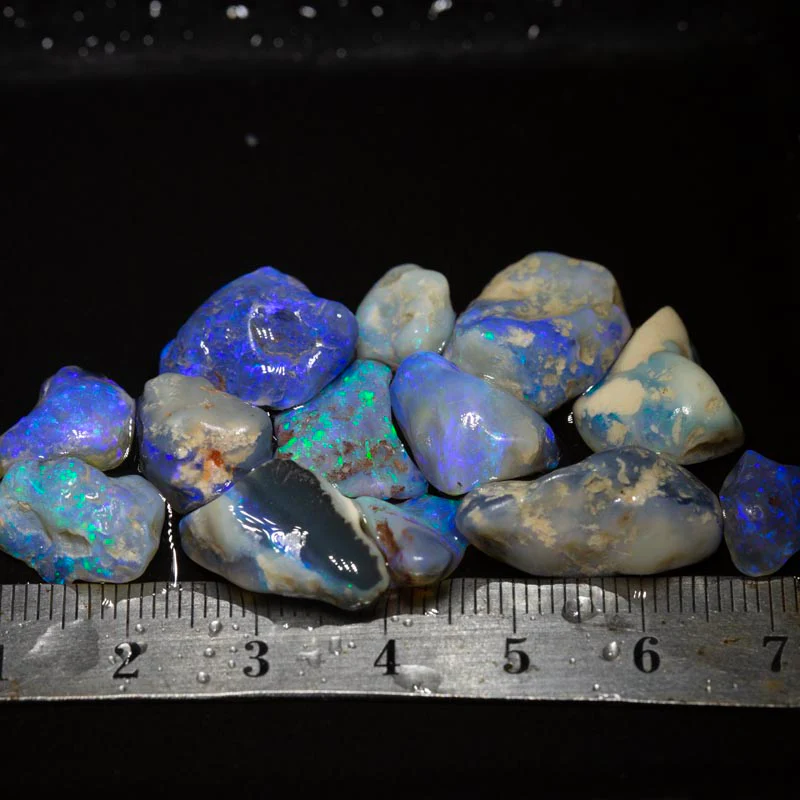 75 ct rough opal parcel 13pc