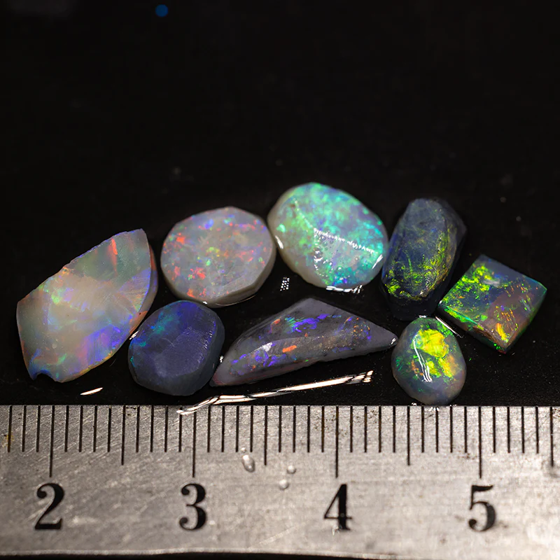 8.13 ct opal rubs parcel 8pc