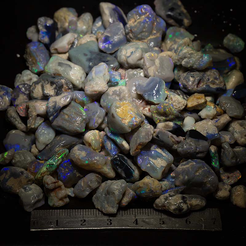800 ct rough opal parcel