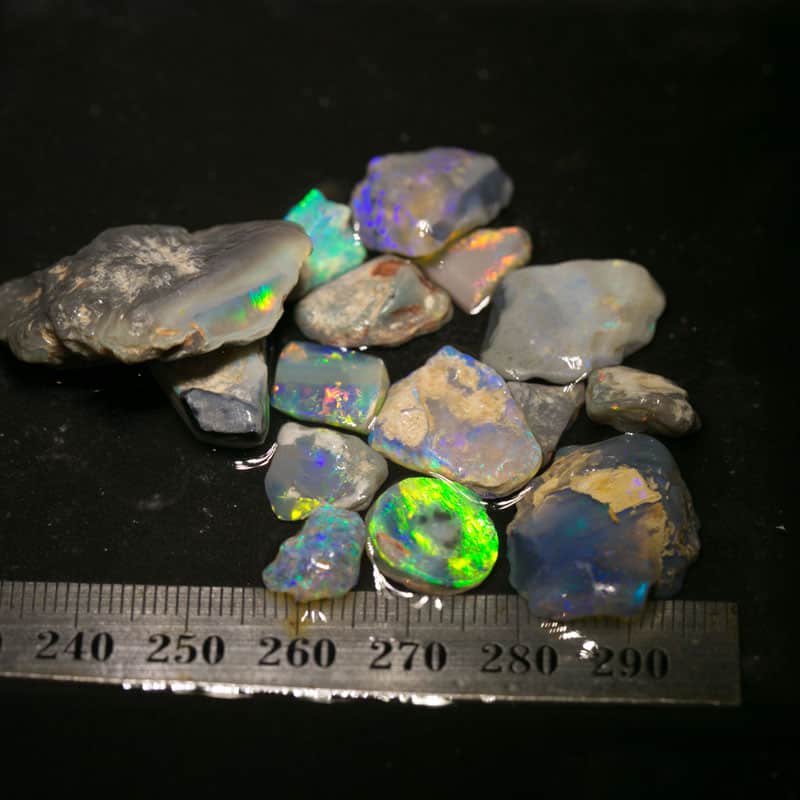 84 ct rough opal parcel