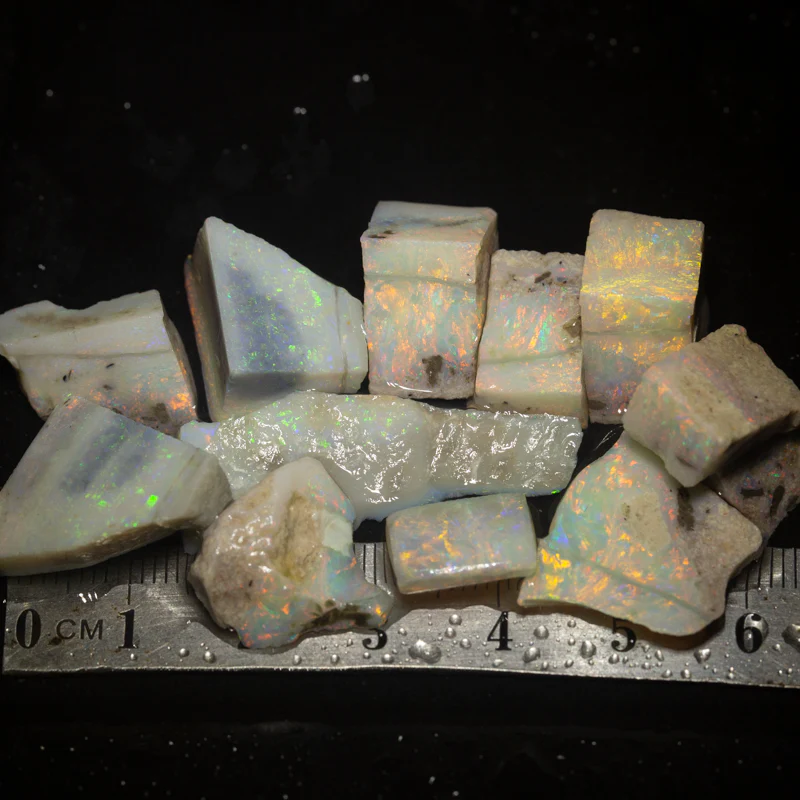 84 ct rough opal parcel 12pc