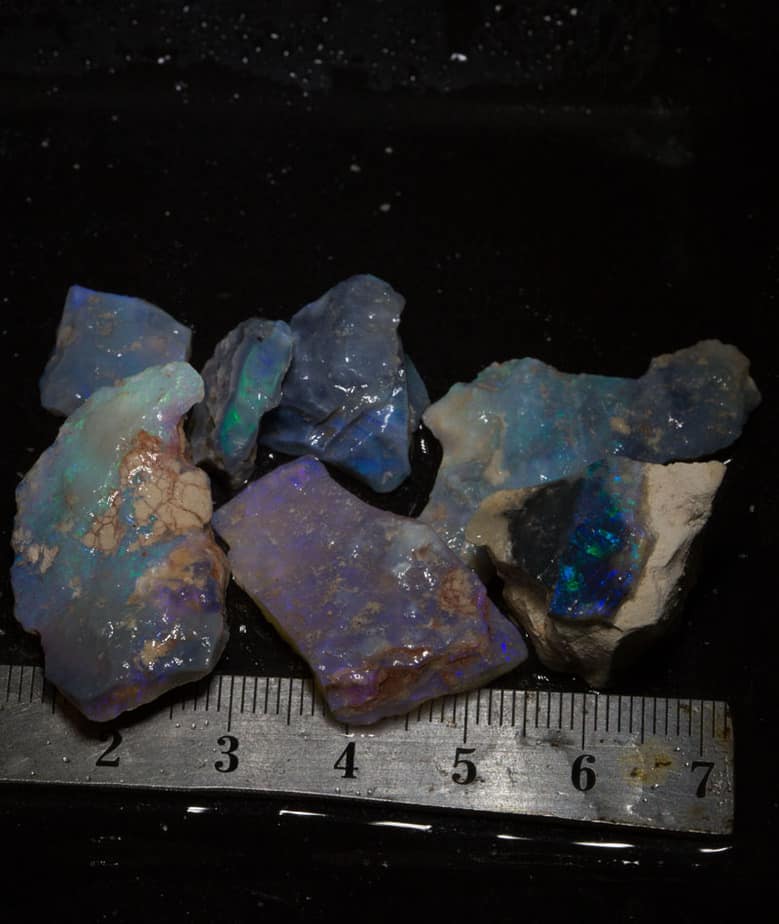 84 ct rough opal parcel