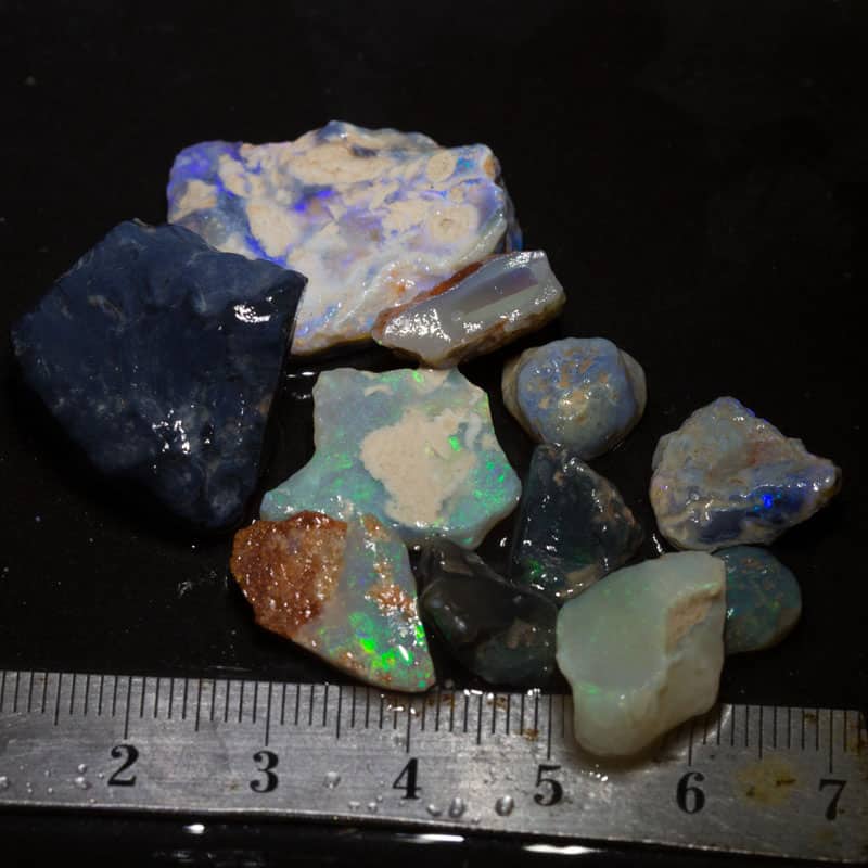 86 ct rough opal parcel