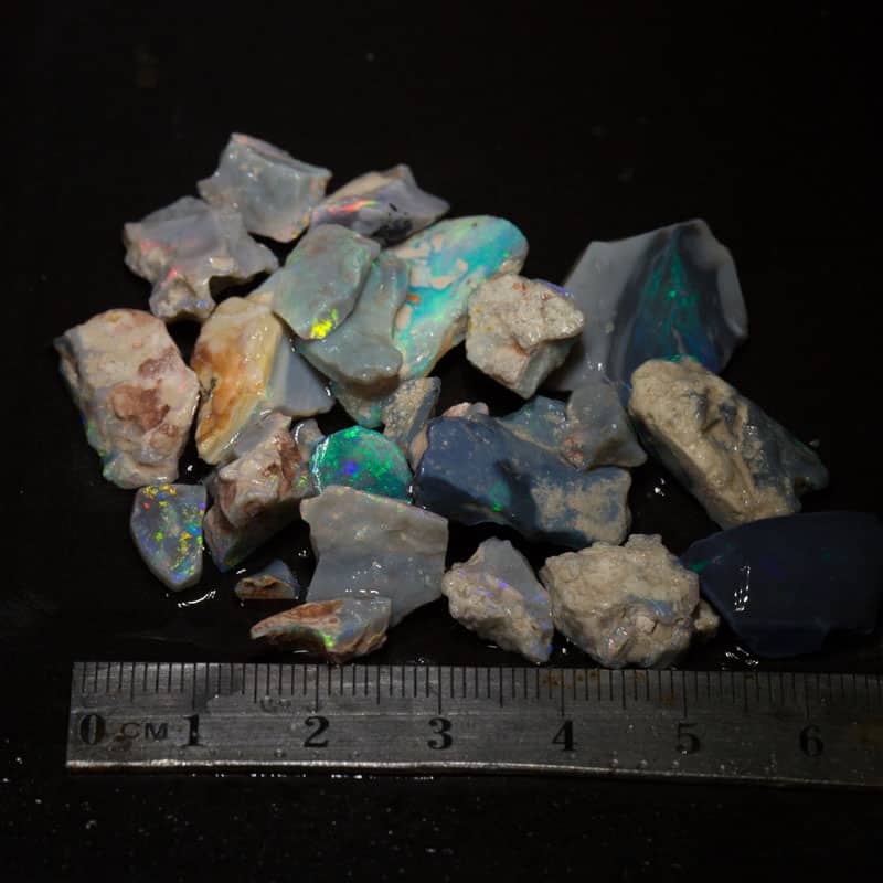 88ct rough opal parcel 27pc