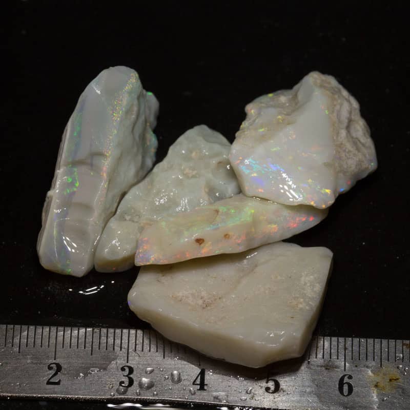 89 ct rough opal parcel 5pc
