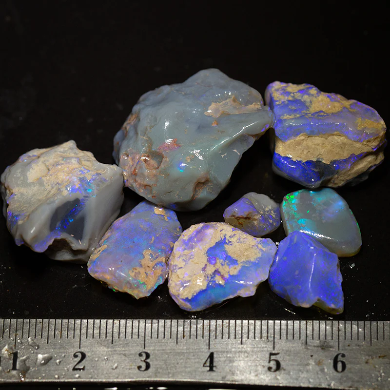 89 ct rough opal parcel 8pc
