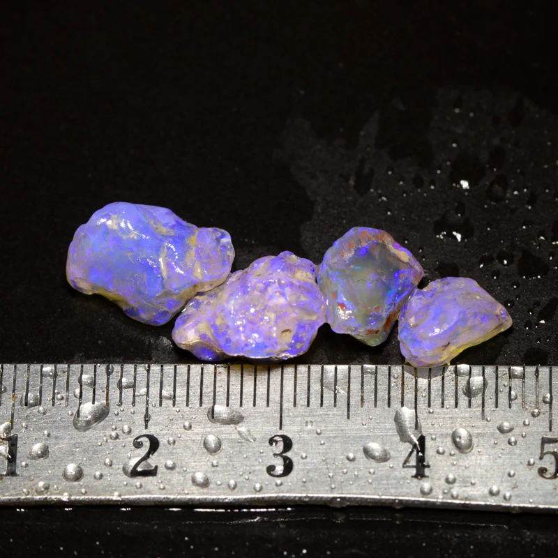9 ct rough opal parcel 4pc
