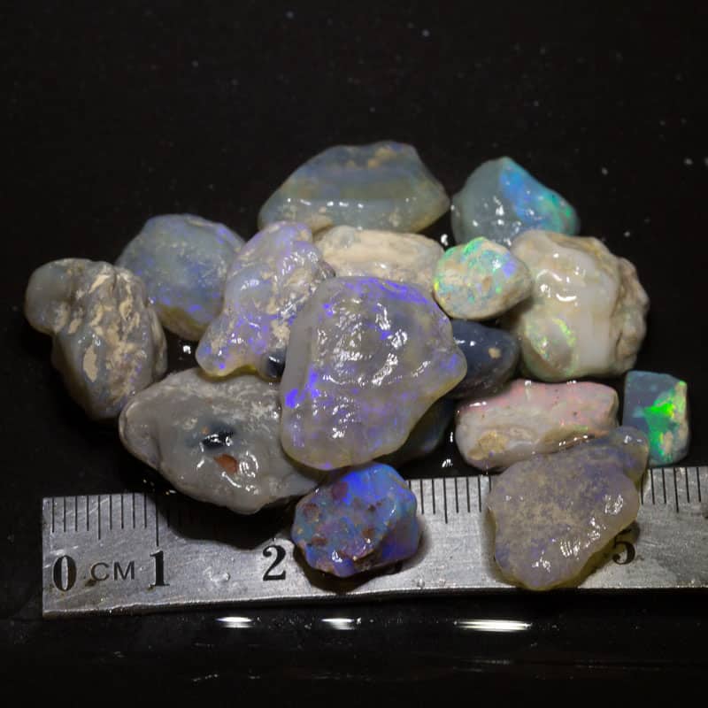 94 ct beginner rough opal parcel with tutorials
