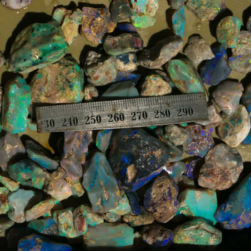 940 ct rough opal parcel