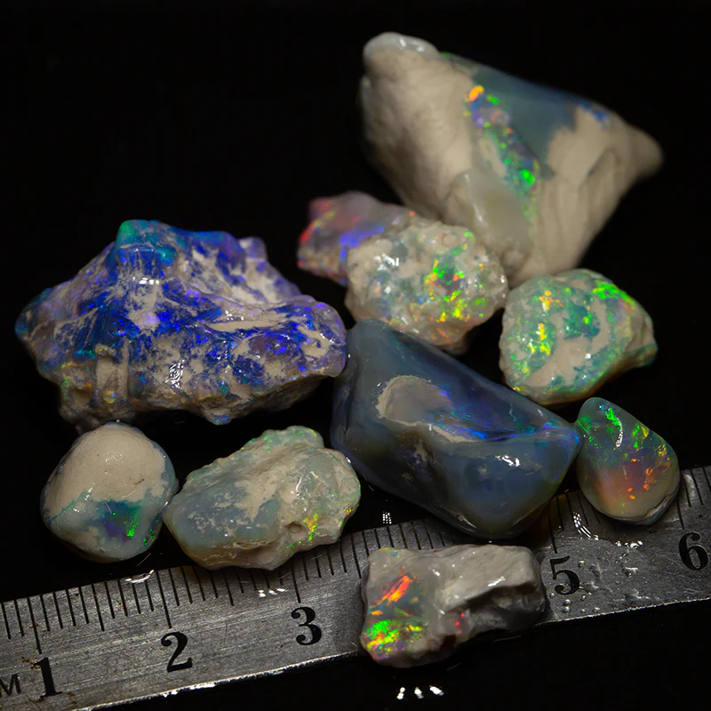 98 ct rough opal parcel 10pc